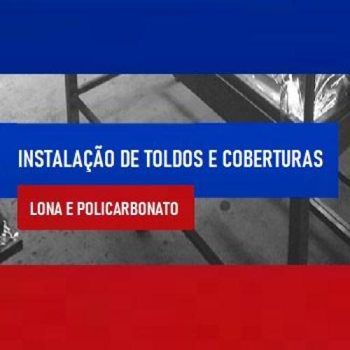 INSTALAÇÃO DE TOLDOS E COBERTURAS